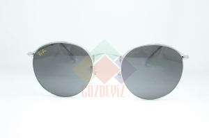 RB 3447 9198/B1 50-21 - RAYBAN 3447 GÜMÜŞ MİNERAL CAM GÜNEŞ GÖZLÜĞÜ