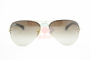 RB 3449 001/13 59-14 135 - RAYBAN 3449 SARI KAHVE GÜNEŞ GÖZLÜĞÜ