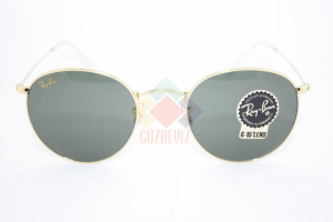 RB 3447 9196/31 50-21 145 - RAYBAN NEW 3447 SARI YEŞİL MİNERAL CAM 